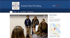 Desktop Screenshot of femaleelitewrestling.org